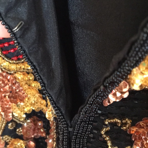 90’s Vintage Beaded Sequin Blouse - Picture 5 of 5